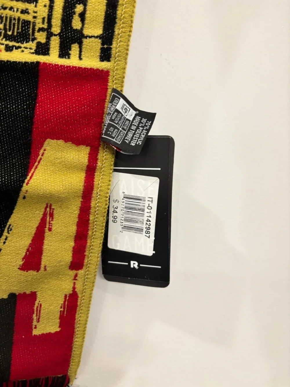 Atlanta United FC Ruffneck 404 MLS Soccer Scarf NWT Rare Atlanta #C12